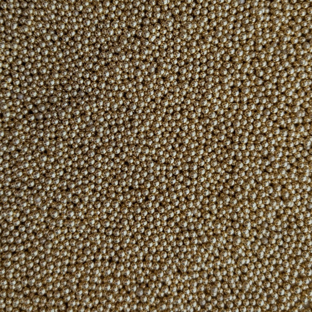 Shiny Gold 4mm Edible Sprinkle - 60g