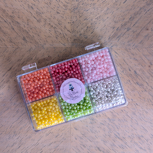 Rainbow 4mm - Silver Sprinkle Bento