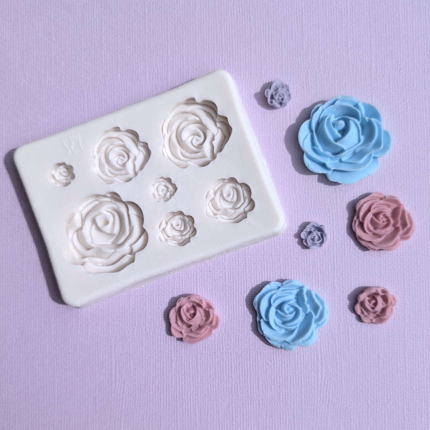 Rose Silicone Fondant Mould