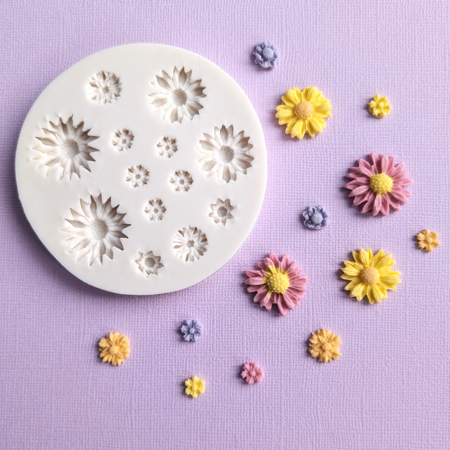 Daisy Silicone Fondant Mould