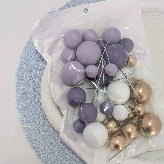 Purple Fix Faux Ball Set