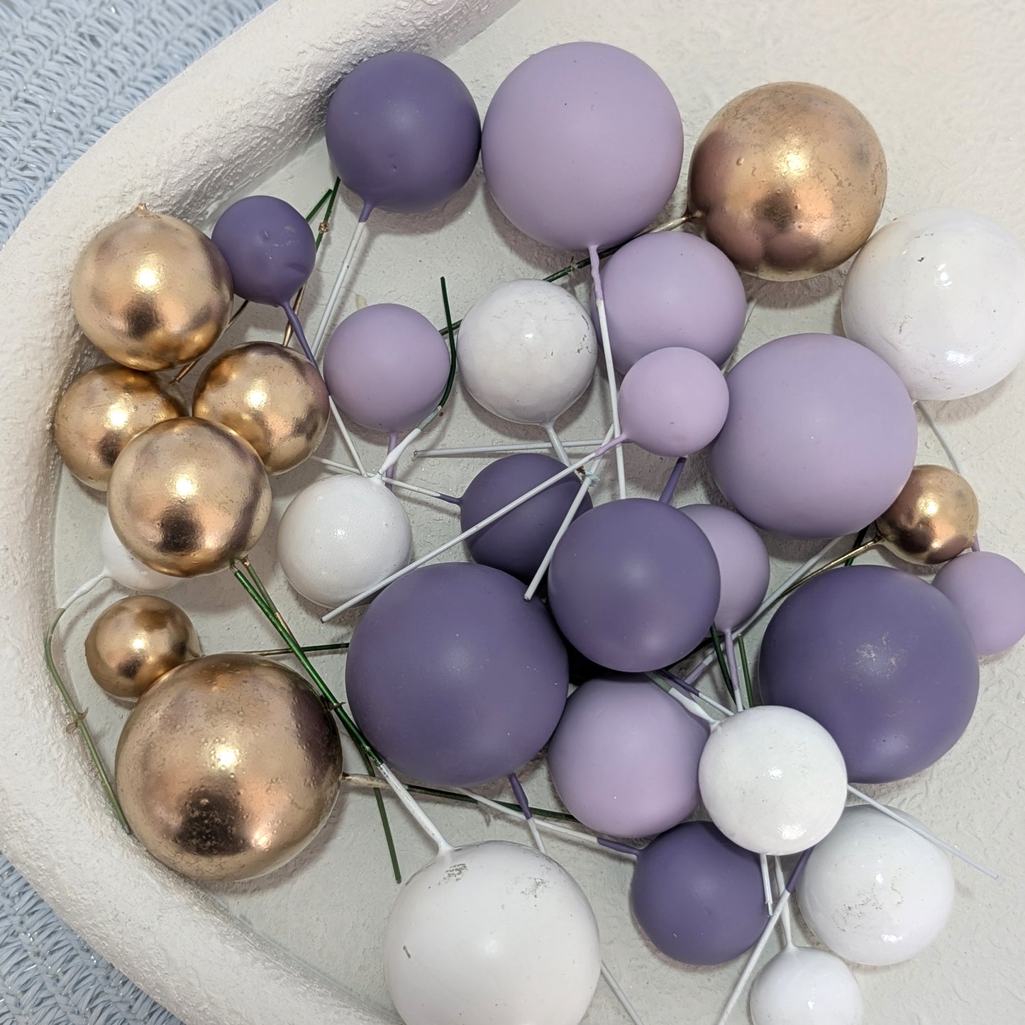 Purple Fix Faux Ball Set