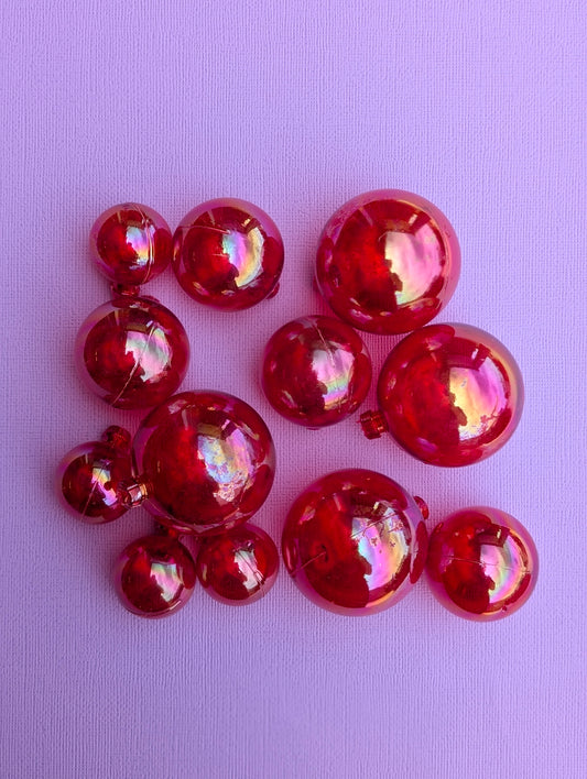 Red Bubble - Transparent Ball Set