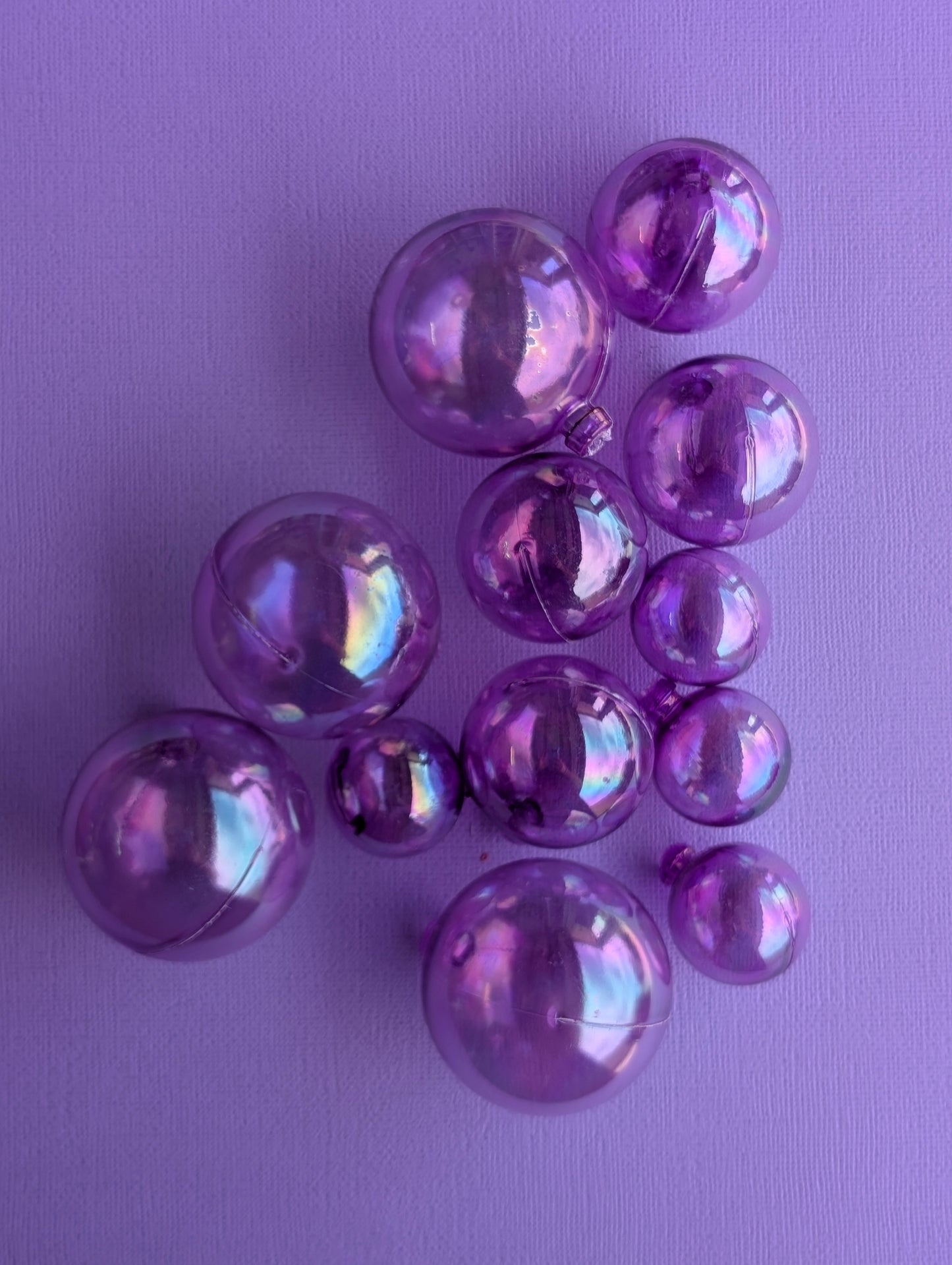 Purple Bubble - Transparent Ball Set