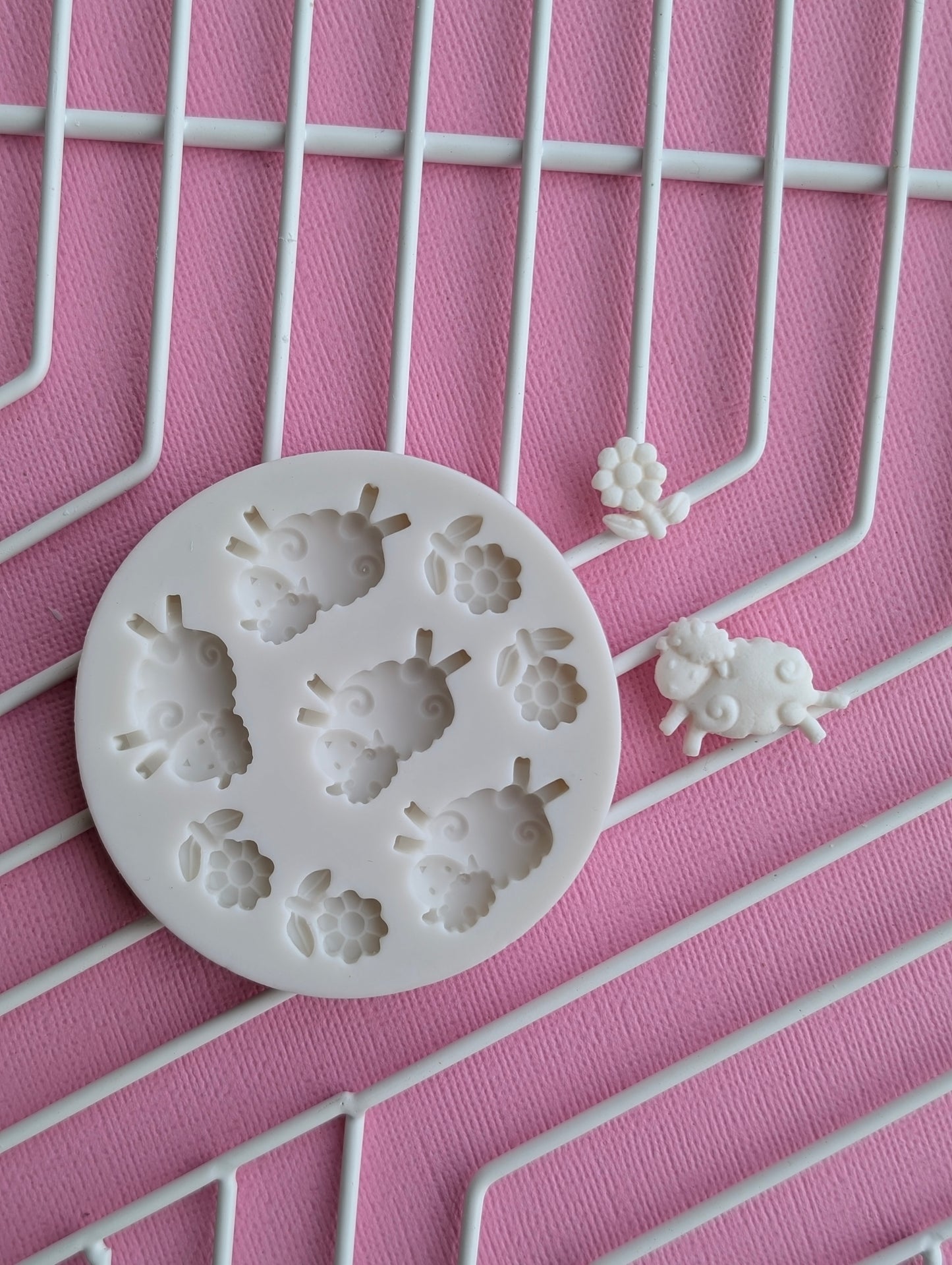 Sheep Silicone Fondant Mould