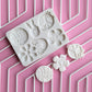 Stay Groovy Silicone Fondant Mould