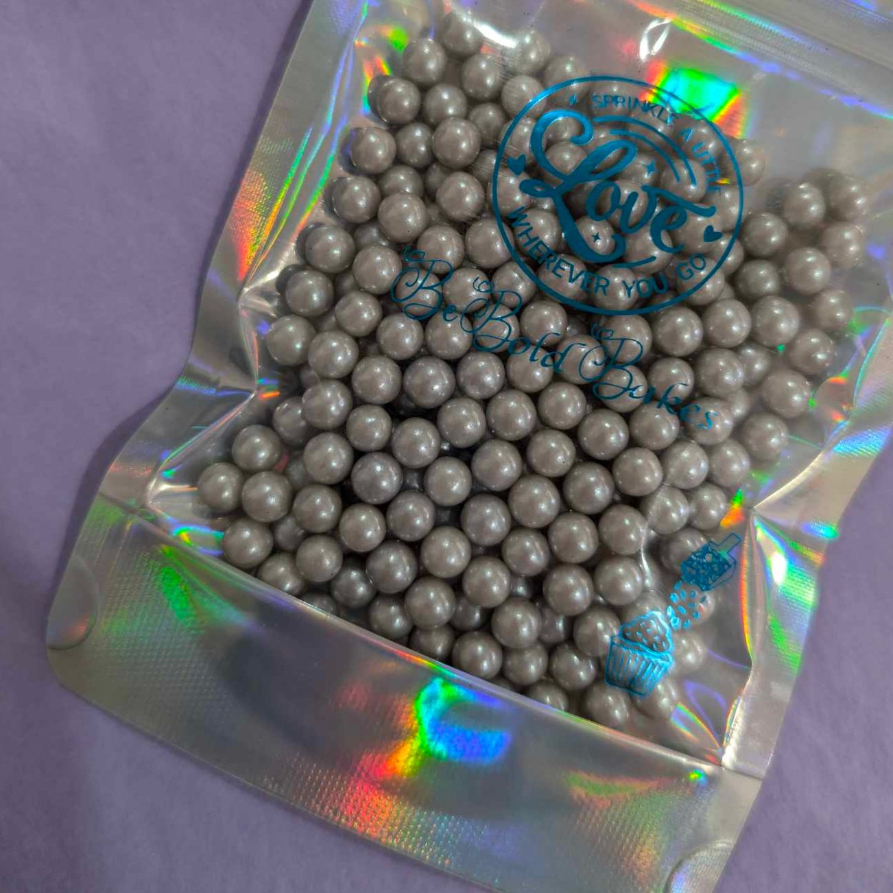 Grey 7mm Sprinkle - 60g