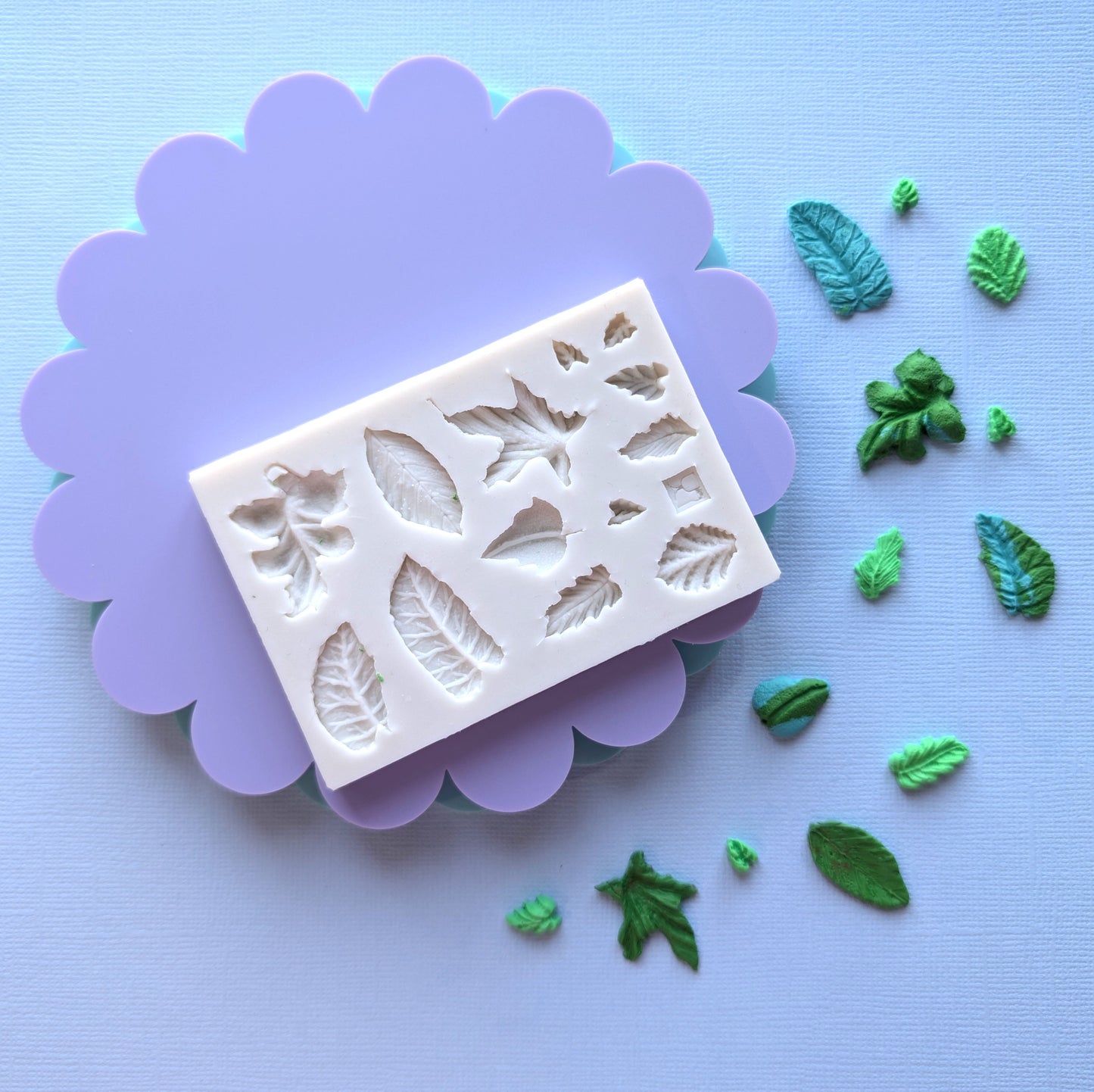 Leaf Assorted Silicone Fondant Mould