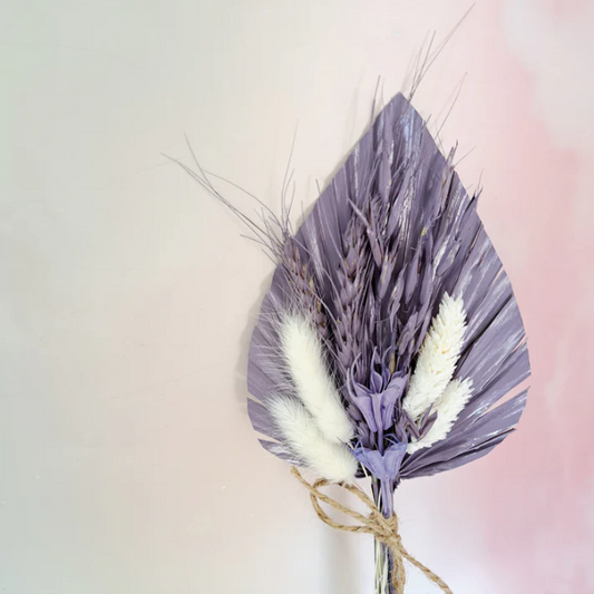 Pastel Purple Palm Bouquet