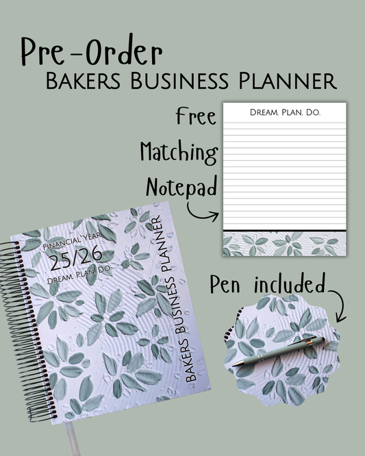 Bakers Business Planner - 25/26 Financial Year