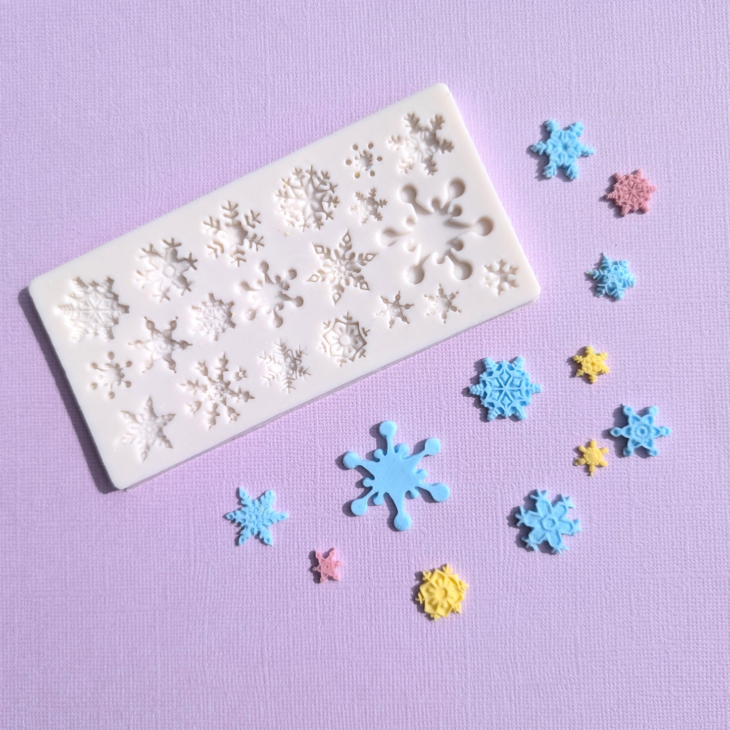 Snowflake Silicone Fondant Mould